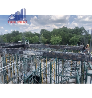 Thi công trường mầm non Ngôi Sao Tương Lại