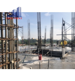 Thi công trường mầm non Ngôi Sao Tương Lại