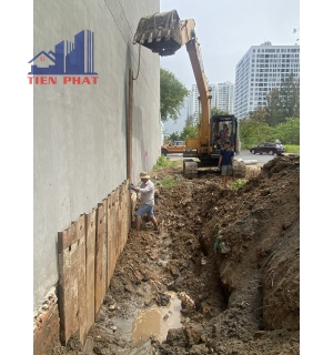 Nhà phố huyện Nhà Bè TP.HCM 1 hầm 4 tầng 550m2