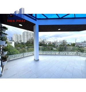 Nhà phố huyện Nhà Bè TP.HCM 1 hầm 4 tầng 550m2