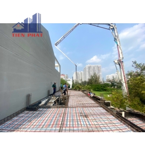 Nhà phố huyện Nhà Bè TP.HCM 1 hầm 4 tầng 550m2