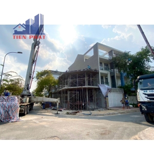 Nhà phố huyện Nhà Bè TP.HCM 1 hầm 4 tầng 550m2